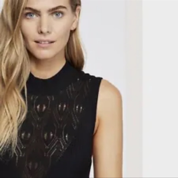 Free People on point ribbed sleeveless bodysuit XS - Picture 2 of 4